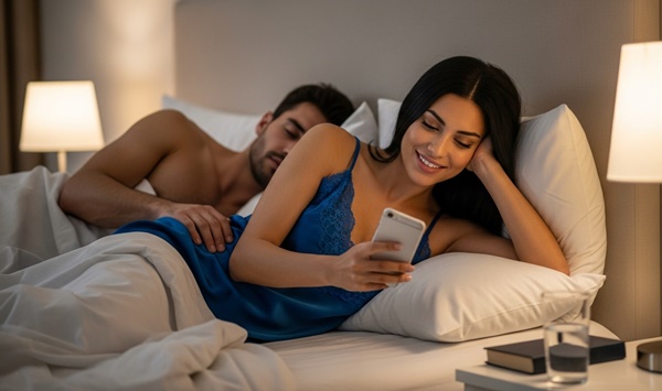 My husband’s mistress sent me a selfie from their $2,000 hotel suite with the caption: ‘Come join the fun, sis’