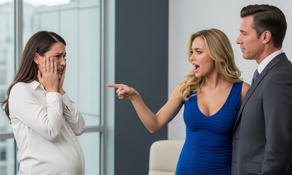 He laughed while she atta;;;cked his preg;;nant wife. Then, an unexpected guest walked in to deliver the ultimate karma