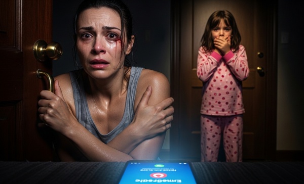 MY HUSBAND “LEFT ON A BUSINESS TRIP”… AND THEN MY SIX-YEAR-OLD DAUGHTER WHISPERED: “MOMMY, WE HAVE TO RUN. NOW.”