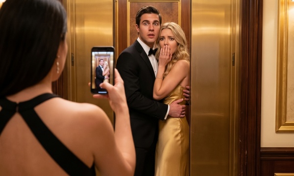The Elevator Doors Opened and I Saw My Husband Kissing My Best Friend