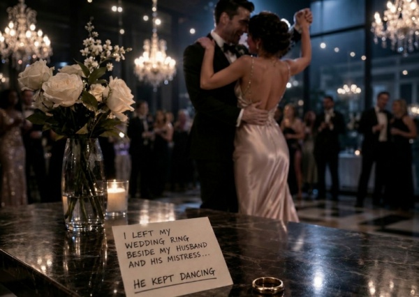 I Slid My Wedding Ring Across the Bar to My Husband and His Mistress Without Saying a Word