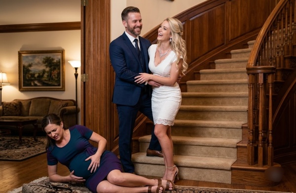 He Gave His Wife’s Custom Necklace to His Mistress, Shoved His Pregnant Wife to the Floor,