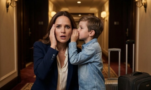 I Came Home From a Business Trip, My 5-Year-Old’s Innocent Whisper Just Exposed My Husband’s “Secret Workout.” 