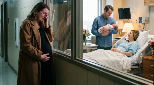 Pregnant Wife Catches Husband With His Mistress’s Baby at the Hospital, Walks Away Silently