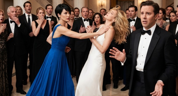 The Slap That Cost My Husband’s Lover Slapped Me in Front of 300 Guests at My Family’s Charity Gala