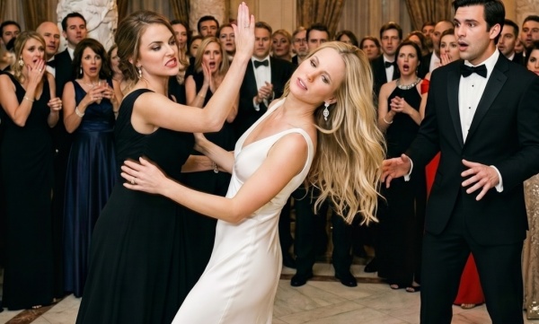 The Slap That Cost My Husband’s Lover Slapped Me in Front of 300 Guests 