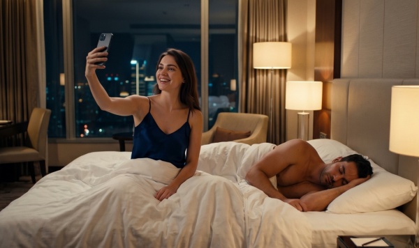 The Notification Arrived at 1:45 a.m. My Husband’s Mistress Had Tagged Me in a Hotel-Room Selfie With Him