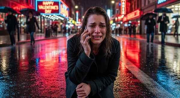 50 missed calls on Valentine’s night followed by my wife’s last text: ‘Honey… our child…