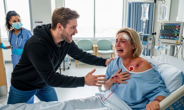 My Husband Tried to Hit Me in My Hospital Bed After a Serious Car Crash. The accident exposed his crimes and saved my life
