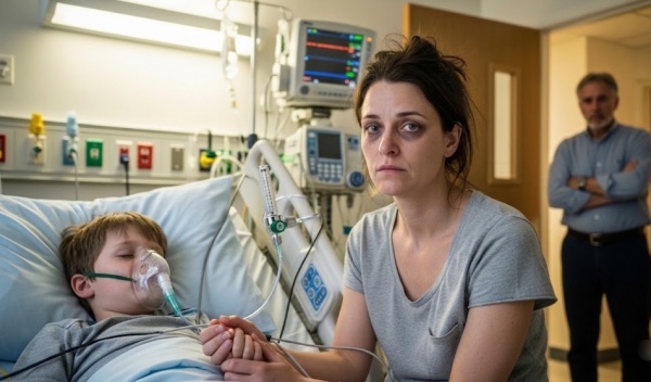 My son was dying in the intensive care unit while my husband was out with his mistress, pretending his real family didn’t exist