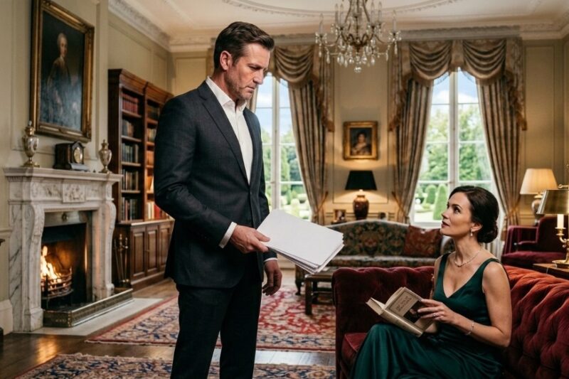 The Wealthy Man Was Ready to Divorce His Wife — Until He Heard the Secret She Kept Behind the Kitchen Door