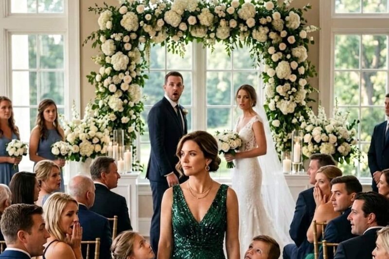He Called Me “Half a Wife” for Eleven Years — Then Three Children Walked Into His Wedding and Said One Word