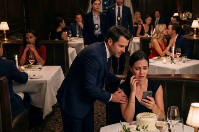 The Text Said Happy Anniversary While He Kissed Someone Else Two Tables Over