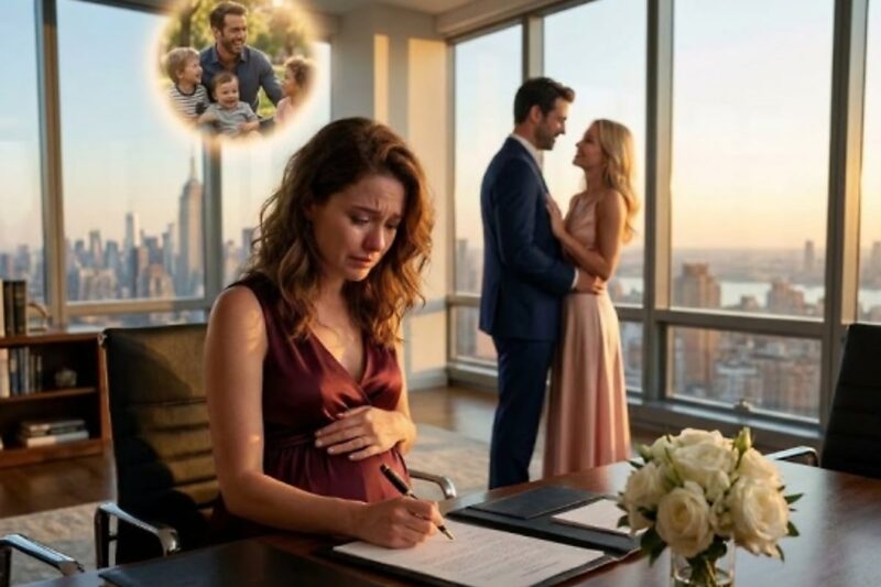 Six Months Pregnant, He Handed Me Divorce Papers and a Pen